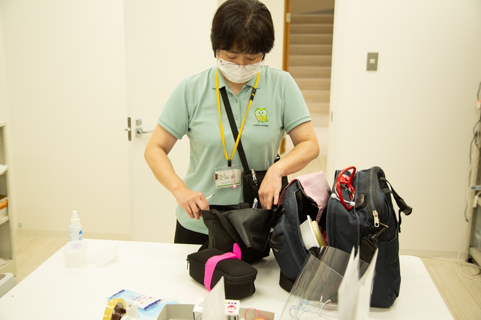 診療物品の消毒・片付けなど 診療物品の消毒・片付けなど